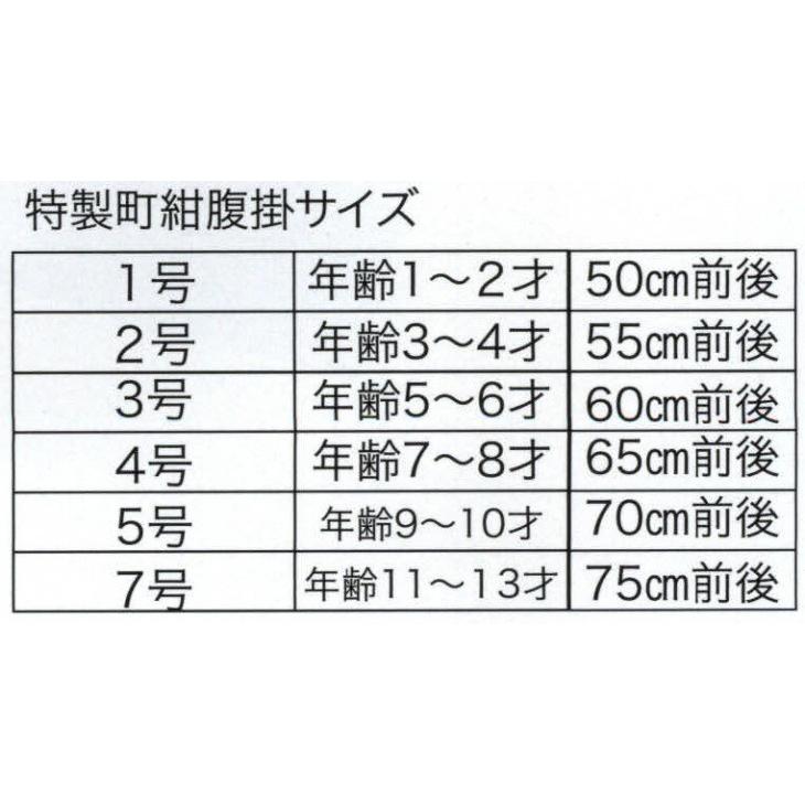 特製町紺腹掛（子供） HARAGAKE-6 東京いろは｜uniform1｜02