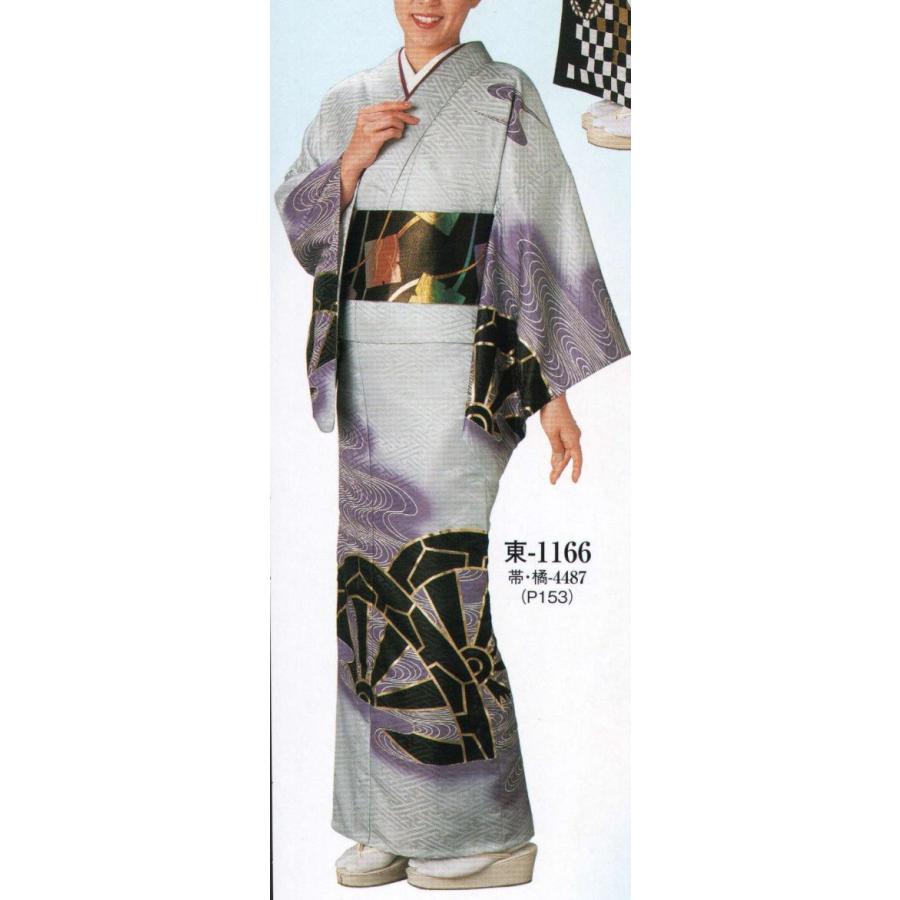 綸子絵羽 東印（反物） 1166 日本の歳時記 祭り用衣類