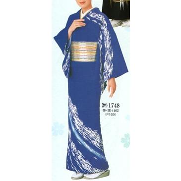 変わり一越絵羽 洲印（反物） 1748 日本の歳時記