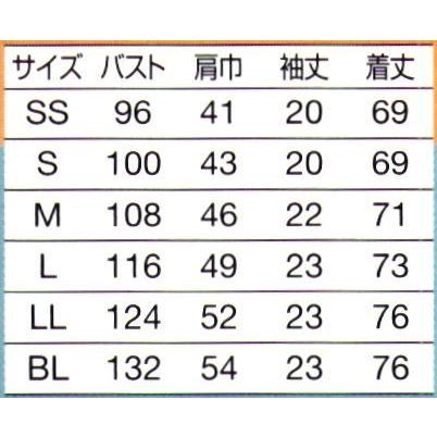 スクラブ(男女兼用) HS-8111 オンワード｜uniform1｜02