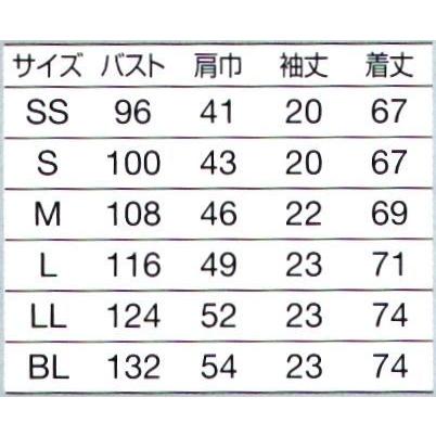 スクラブ(男女兼用) HS-8120 オンワード｜uniform1｜02