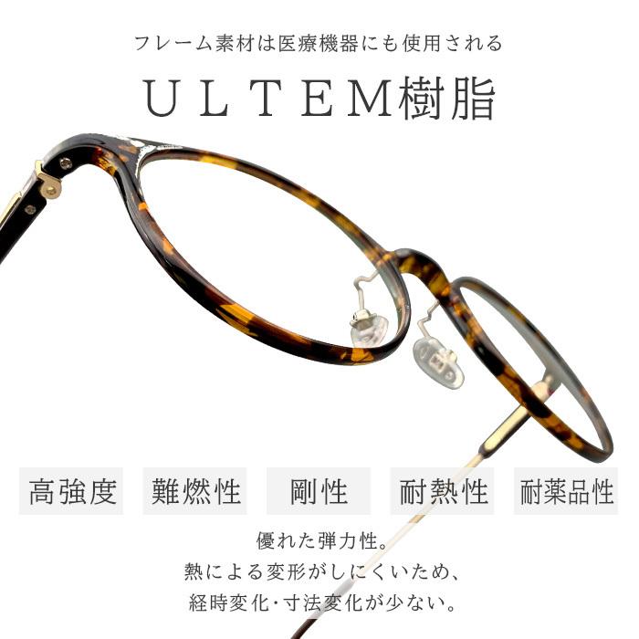 度付きメガネ 度あり 度入り 近視用 近眼 おしゃれ レディース メンズ ブルーライトカット PCメガネ ギフト 9084-kinsi｜unimed｜06