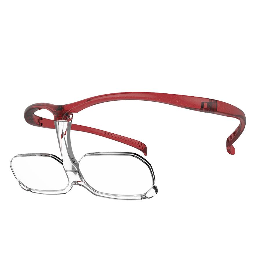 W Loupe ダブルルーペ 1.62倍 シャルマン メガネ型拡大鏡 クリア