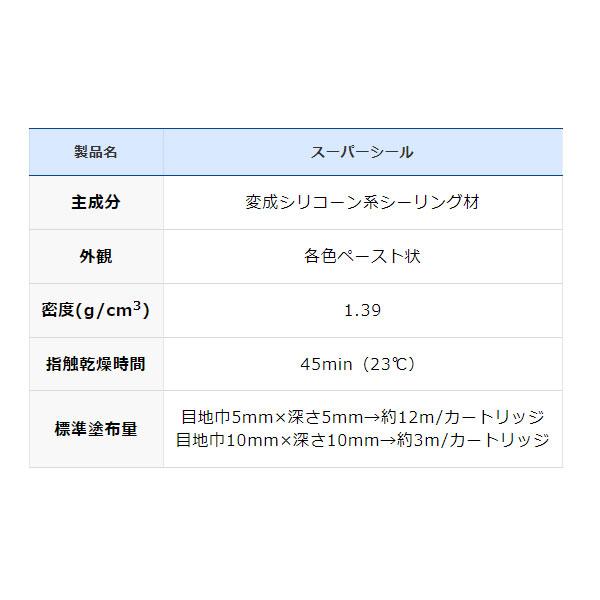 セメダイン　スーパーシール　333ml　#全2色