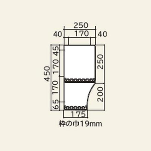 ニット　TS伸縮２段式伸縮ステンレスパイプ棚　W900〜1200mm対応　TS2-120L
