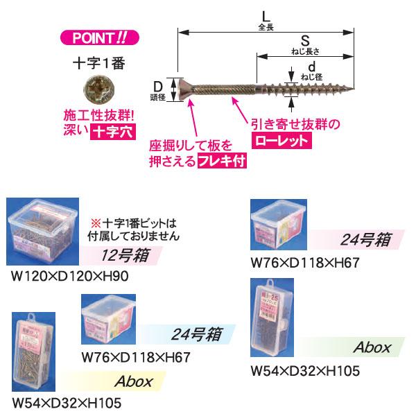 ダンドリビス 極細ビス V-GSC■■■-RX（サイズ6種）｜unimoku｜03