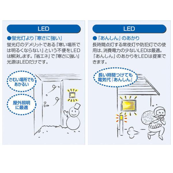 大光電機 ダウンライトφ100防雨型白熱60W相当センサ付非調光 ON-OFFタイプ DDL-4497YW｜unimoku｜05