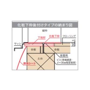 法人限定】城東テクノ JOTO 抗菌樹脂枠化粧下枠後付けタイプ 法人限定】城東テクノ JOTO 抗菌樹脂枠化粧下枠後付けタイプ