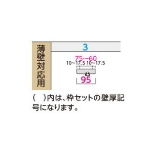EIDAI（永大） 永大産業 スキスムS 片開きドアセット デザインFF(右