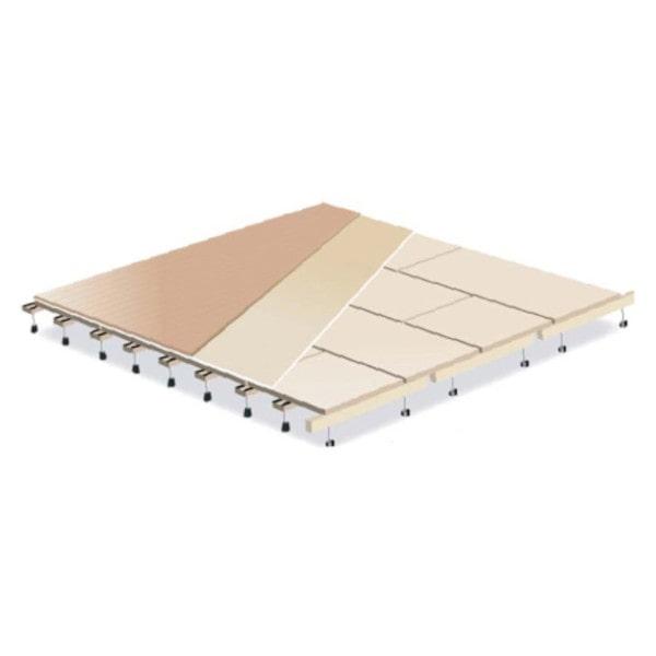 万協 WP型支持脚(補強用) 80本入り WP-155 支持脚 万協フロアー 二重床