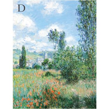 ファブリックアートパネル 長方形 20×26cm 縦型】クロード ファブリックアートパネル 長方形 20×26cm 縦型】クロード