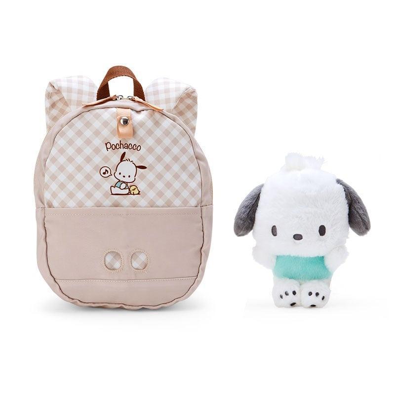 sanrio（サンリオ） ぬいぐるみ付き キッズ リュックサック ポチャッコ