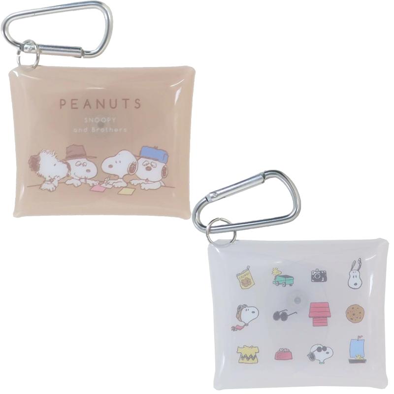 サンリオ スヌーピー ポーチSNOOPY スヌーピー 帆布 船形ポーチ フェイス SNOOPY 小物入れ