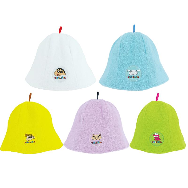 クレヨンしんちゃん サウナハット 人気アニメキャラ バス トイレグッズ