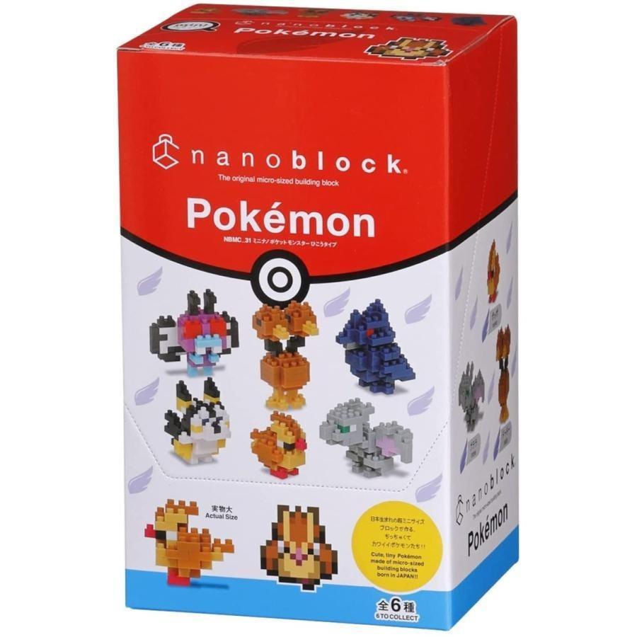 カワダ ポケットモンスター ナノブロック 1BOX 6個入 ポケモン