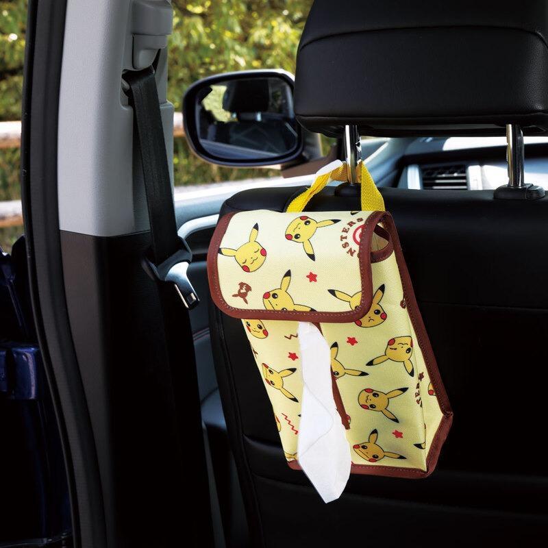ポケットモンスター ピカチュウ 車用ティッシュボックスカバー
