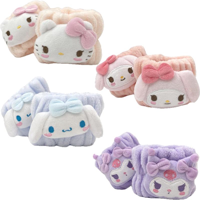 サンリオ クロミ マスコット付き リストバンド 2個セット さんりお