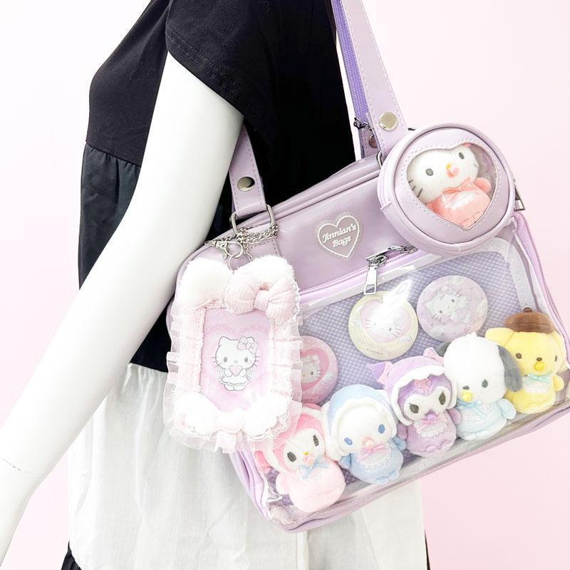 新品未使用 推し活バッグ 海外取寄せ 2wayバッグ ヲタ活 2way推し活バッグ 痛バッグ 魅せトート ショルダーバッグ