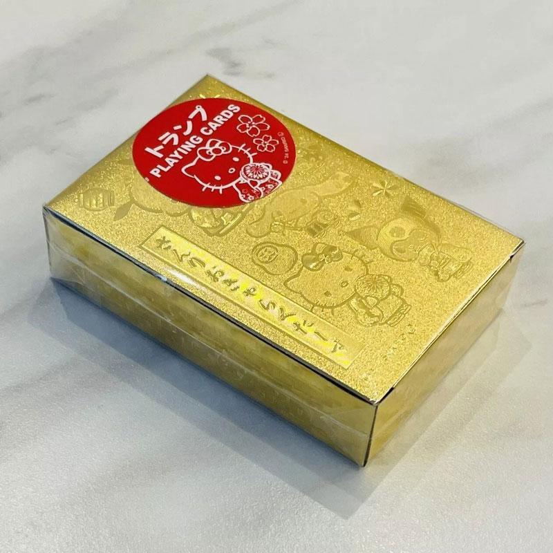 サンリオ キャラクターズ 金のトランプ さんりお 金色 トランプ