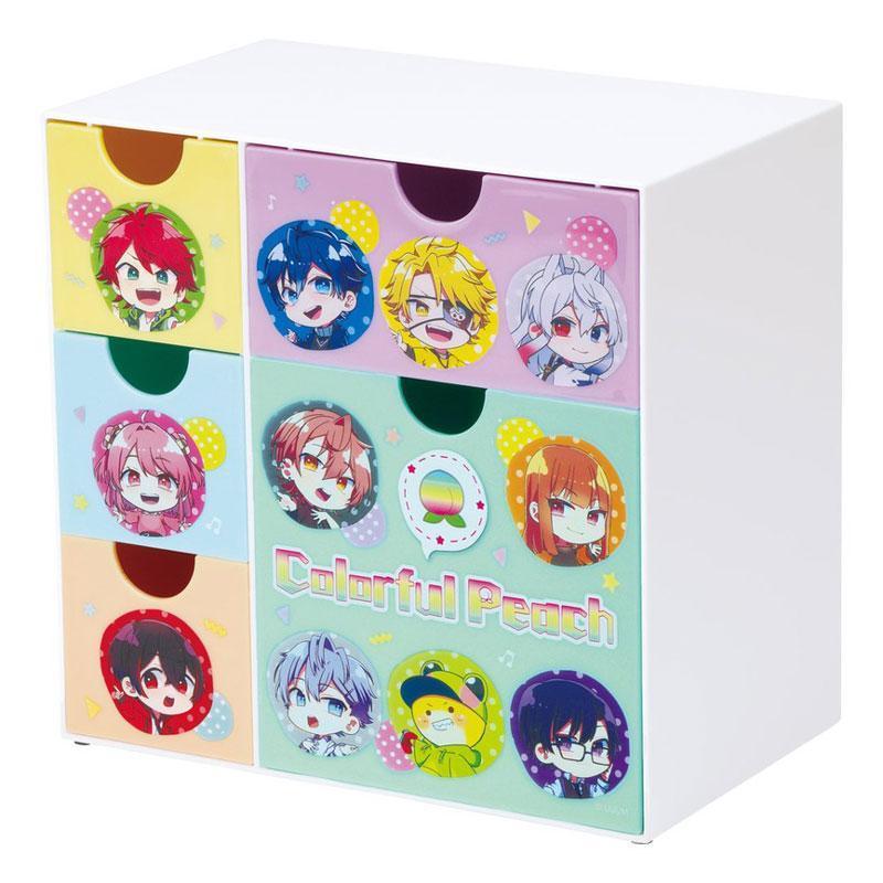 カラフルピーチ　収納BOX  スケーター スケーター カラフルピーチ 引き出しいっぱい ミニチェスト カラピチ