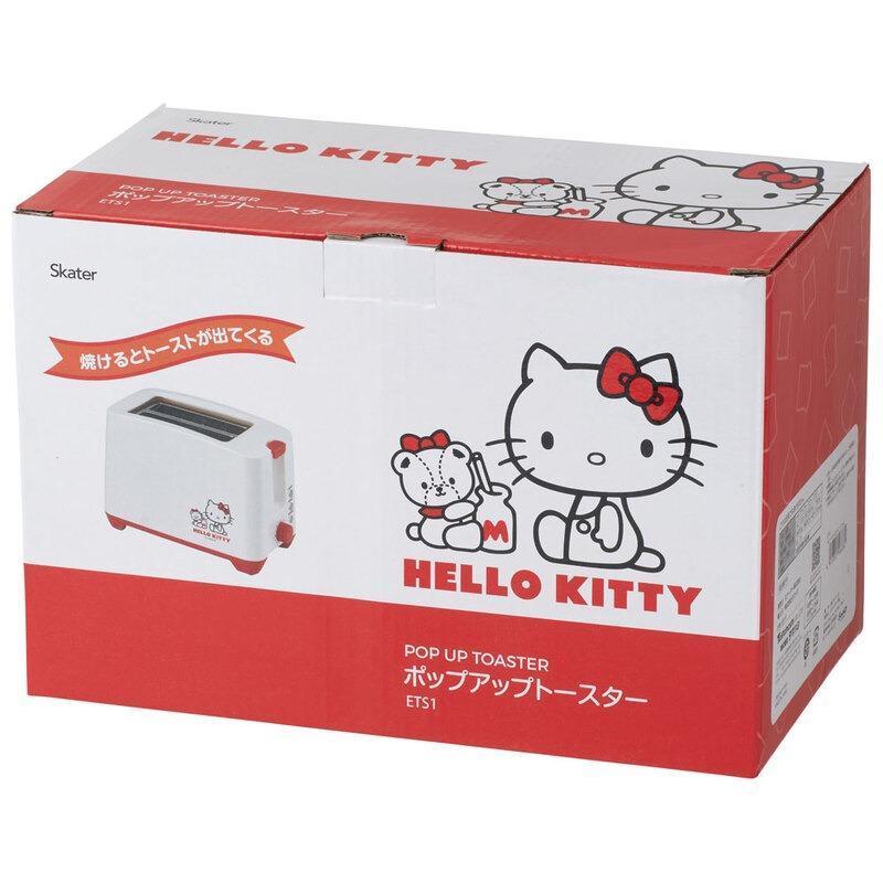 ポップアップトースター　ハローキティ　パン焼き機　トースター　食パン　キャラ飯 スケーター サンリオ ハローキティ ポップアップトースター さんりお