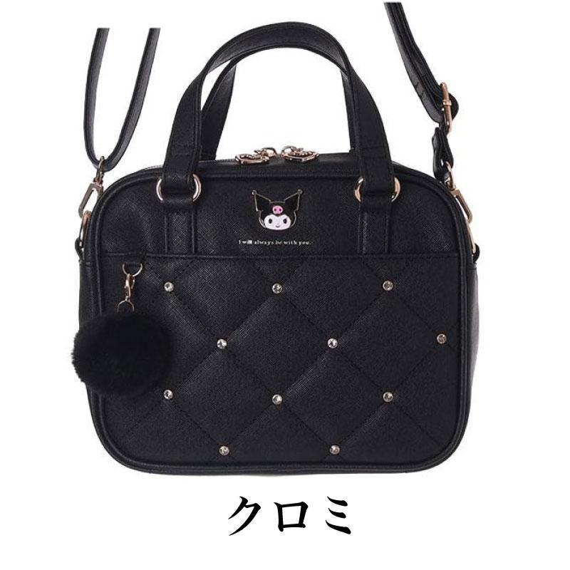 サンリオ キャラクターズ 合皮ビジューエポプレート付き 2WAY