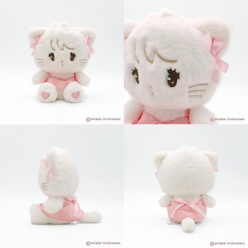 mikko illustrations ぬいぐるみ ムース キャミー ラテ スフレ