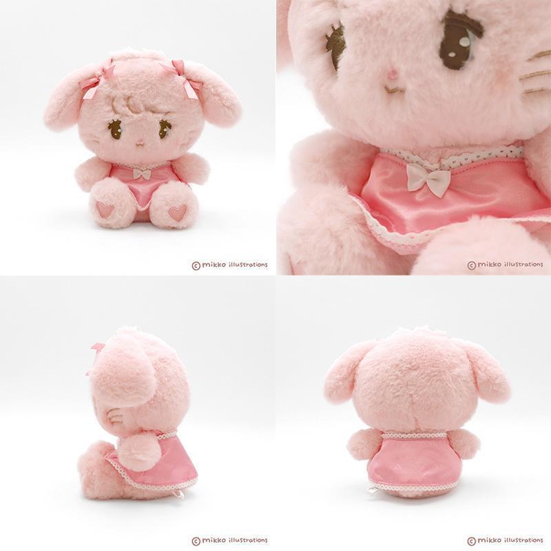 mikko illustrations ぬいぐるみ ムース キャミー ラテ スフレ