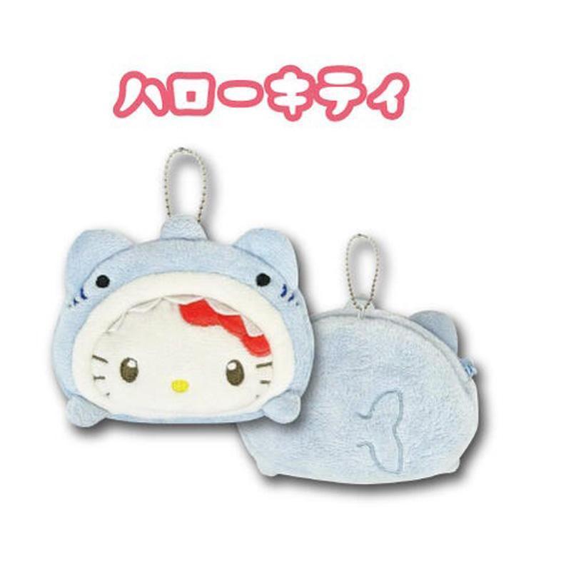 サンリオ ダイカットミニポーチ 海のいきもの H8×W12×D3cm キティ