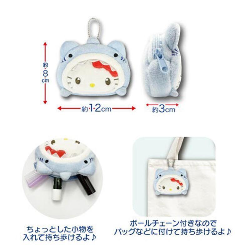ケース　小銭入れ　ポーチ　海のいきもの　デザート　動物 段階的価格変動商品】サンリオ ダイカットミニポーチ 海のいきもの H8