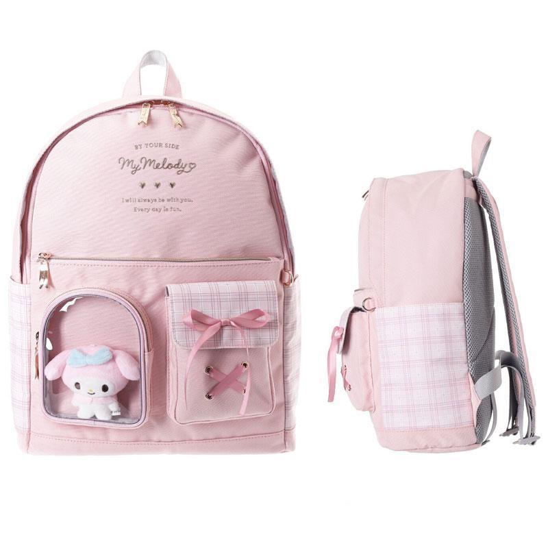 レスポートサック　マイメロディー　サンリオキャラクターズ　リュック　バックパック sanrio（サンリオ） マイメロディ 2ポケット ぬい付デイパック さん