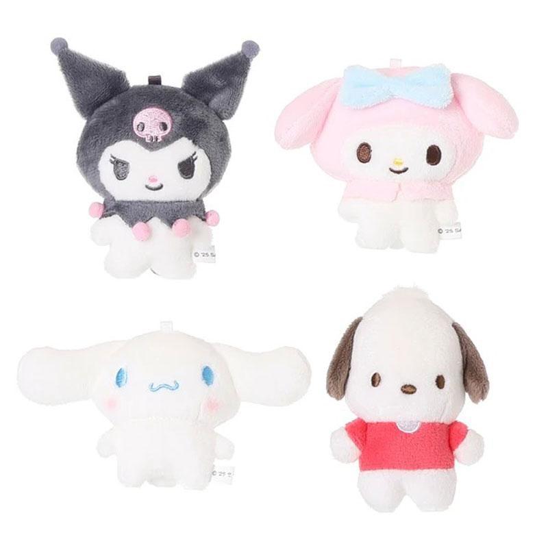 sanrio（サンリオ） キャラクター 合皮チェック 2ポケットぬい付き