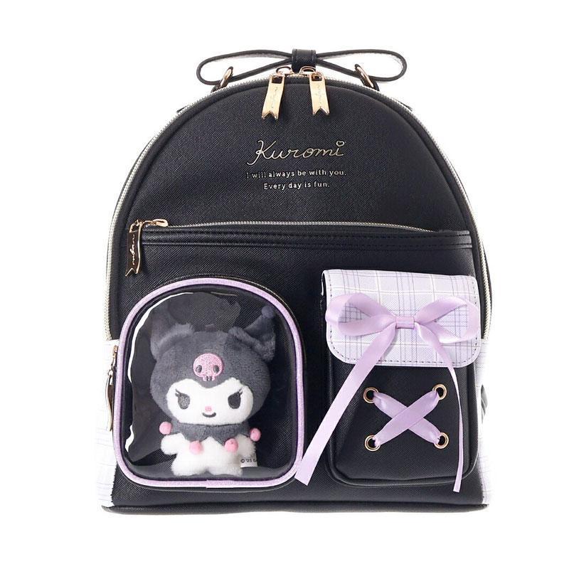サンリオ クロミ 2ポケット ぬいぐるみ付きミニデイパック さんりお