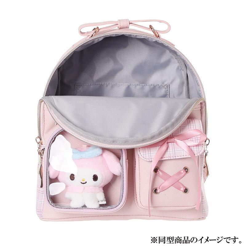 サンリオ シナモロール 2ポケット ぬいぐるみ付きミニデイパック さん