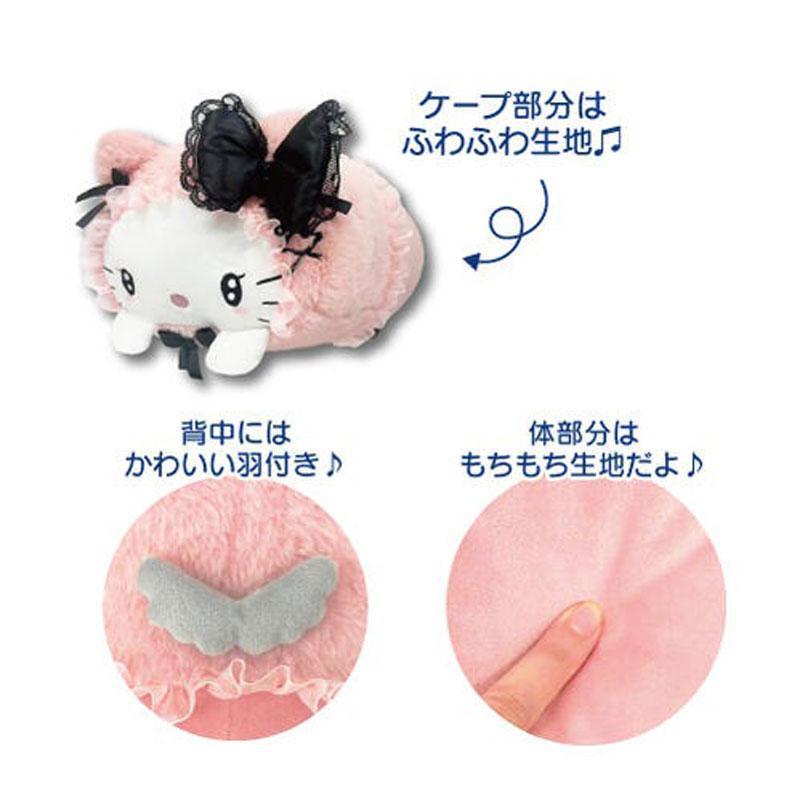 サンリオ ハローキティ ピンク 寝そべりクッション ふわふわケープ