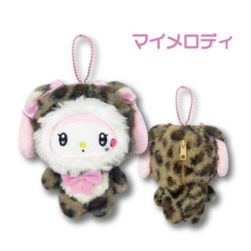 段階的価格変動商品】サンリオ キャラクター マスコットポーチ ヒョウ