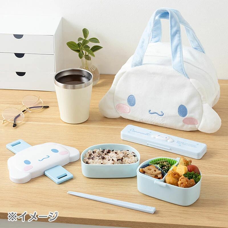 sanrio（サンリオ） シナモロール フェイス形2段ランチボックス 約