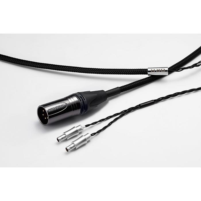 ORB Clear force HD800 4pin XLR ヘッドホン/イヤフォン用 リケーブル 2.5m