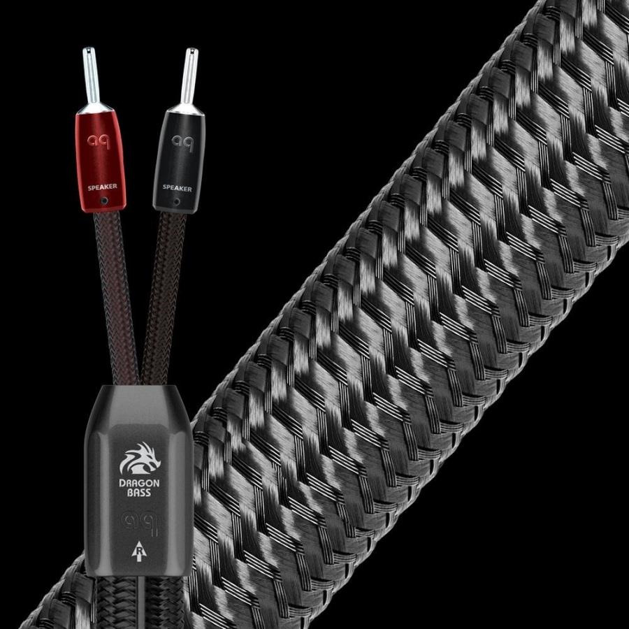 Audioquest Dragon Bass 発売モデル オーディオクエスト スピーカーケーブル 1 5m Spade Multi Spade 中低域 Multi
