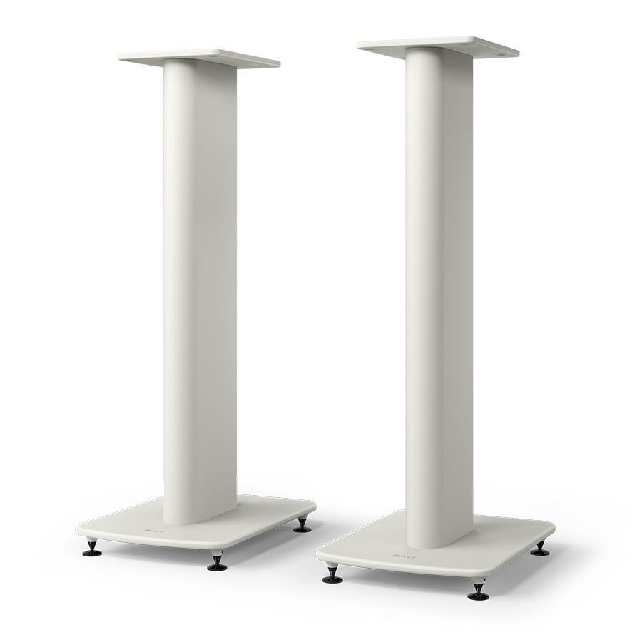 KEF ケーイーエフ S2 Floor Stand Mineral White スピーカースタンド（ホワイト/ペア）［国内正規代理店品］