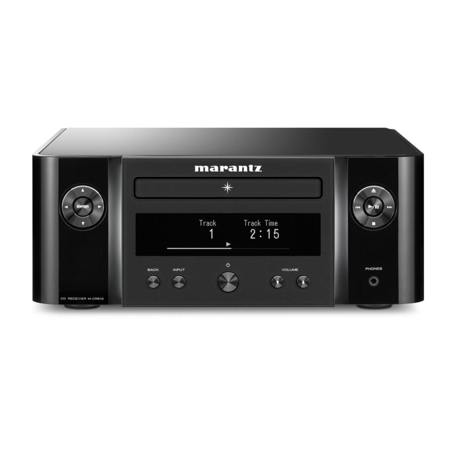 【在庫あり・店頭併売】Marantz M-CR612 FB マランツ ネットワークCDレシーバー Amazon Music HD [ブラック]｜union901