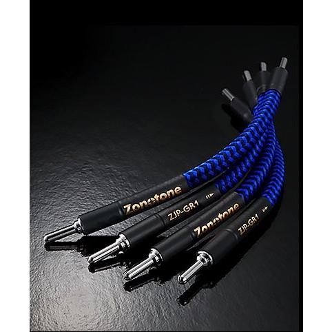 Zonotone ZJP-GR1 B-B 0.15m ハイエンドジャンパーケーブル(両端バナナ