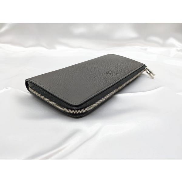 HIROFU】P25-65406 ピウメノレザーロングウォレット☆A品☆質屋