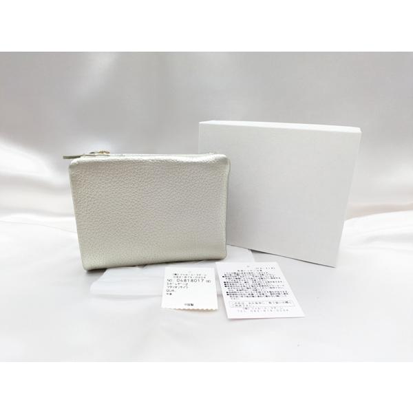 【deuxC】シボレザー 二つ折り財布04818017GD☆Ａ品☆質屋 ユニオン本通店 ドゥ・セー deuxC】シボレザー 二つ折り財布04818017GD☆A品☆質屋 ユニオン本通