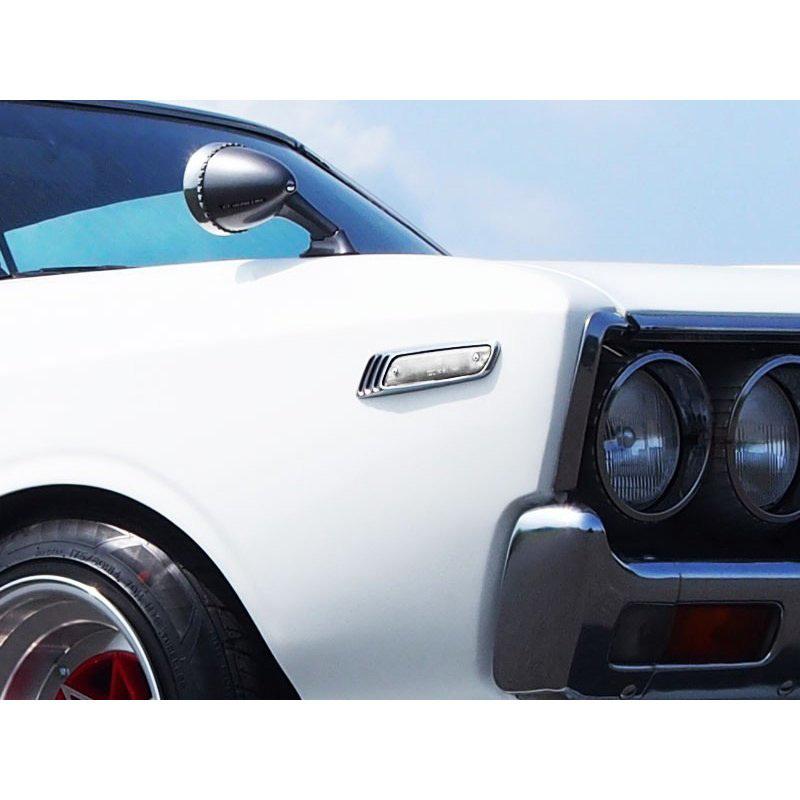 コーリン]旧車 ローレル用レプリカサイドマーカー(クリア) : ユニオン 