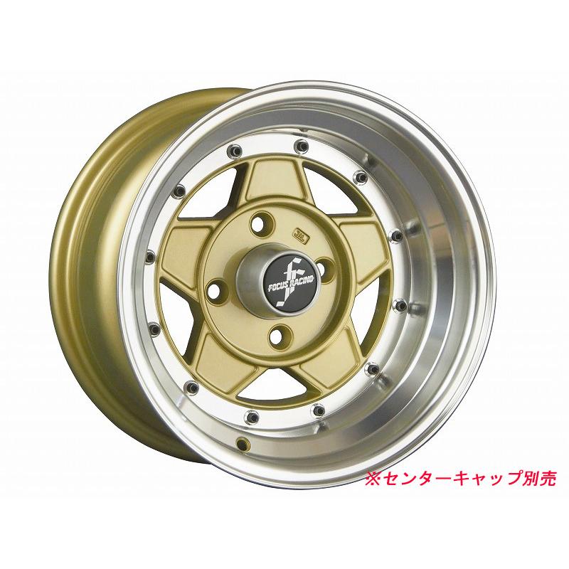 コーリン]旧車 復刻版 フォーカスレーシングファイブ ホイール 14