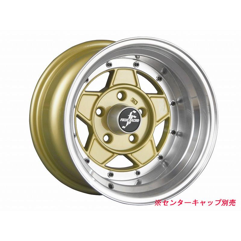 コーリン]旧車 復刻版 フォーカスレーシングファイブ ホイール 14