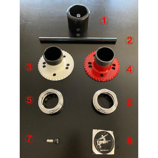 コーリン]旧車 復刻版 ワイザー(フロントクロス)ホイール 15