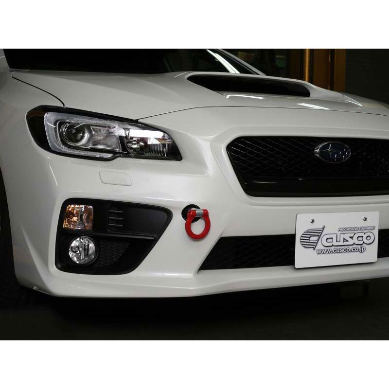 CUSCO]VAB WRX STI(フロント)用可倒式牽引フック【965 017 F