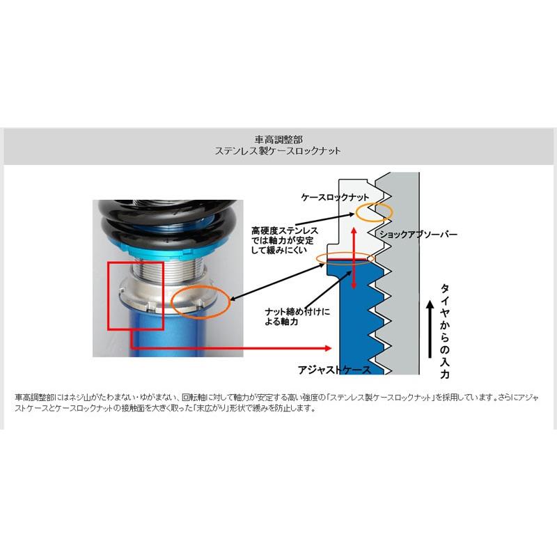 CUSCO]VAB WRX STI用車高調キット(Street Zero)【6A1 61P CN